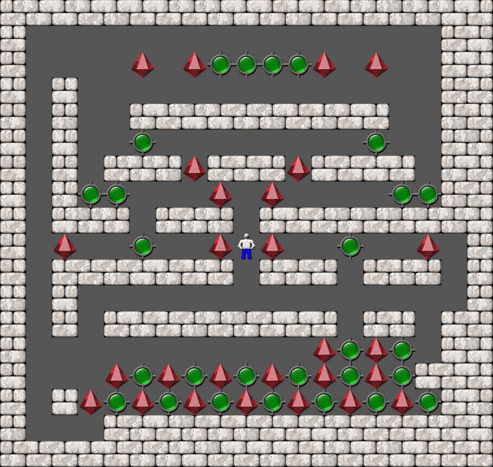 Sokoban Learning Sokoban level 27